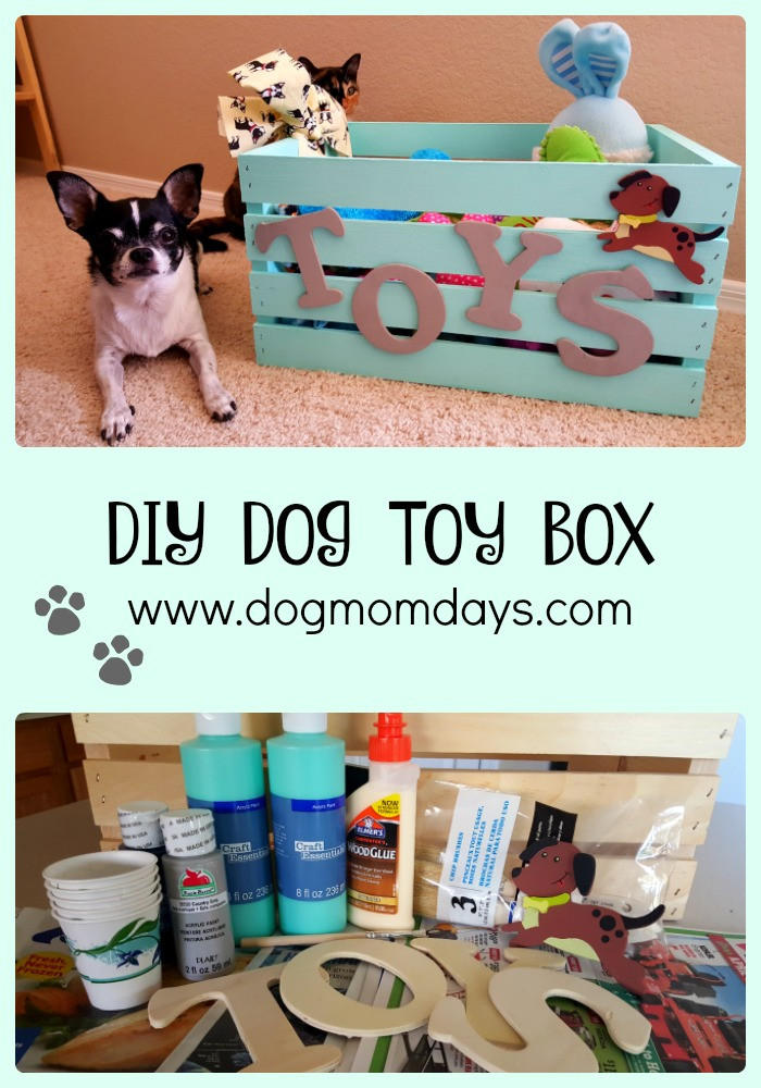 Dog Toy Box DIY
 DIY Dog Toy Box Dog Mom Days