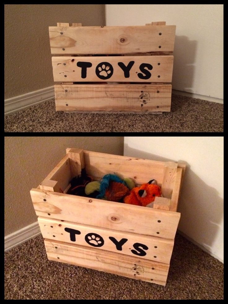 Dog Toy Box DIY
 17 Best images about dog toy box on Pinterest