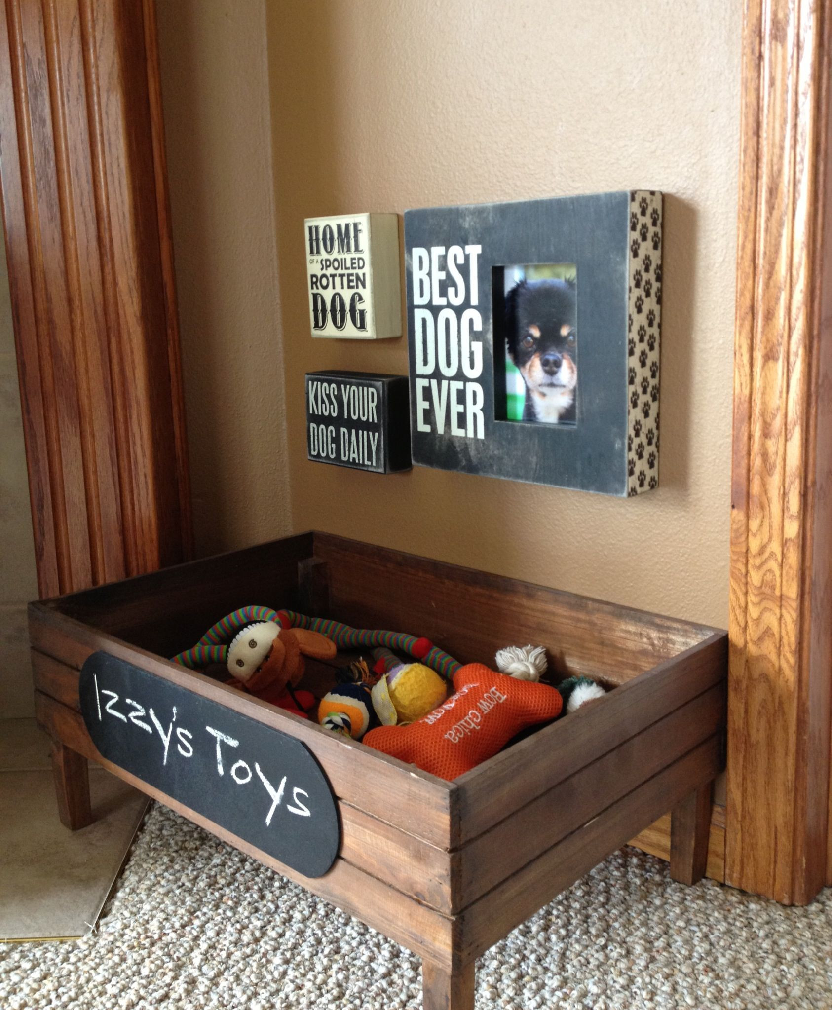 Dog Toy Box DIY
 The Best DIY Ideas for Your Dog