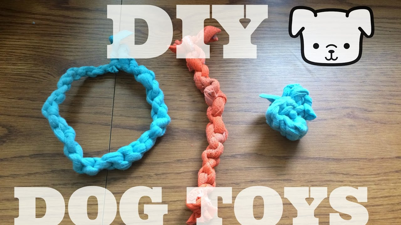 Dog Toys DIY
 3 Easy DIY Dog Toys