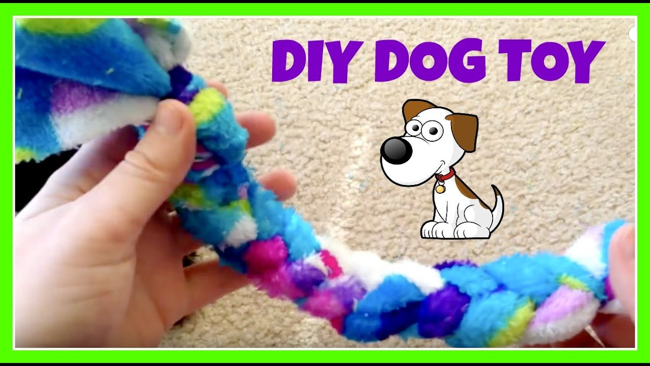 Dog Toys DIY
 SUPER SIMPLE DIY DOG TOY