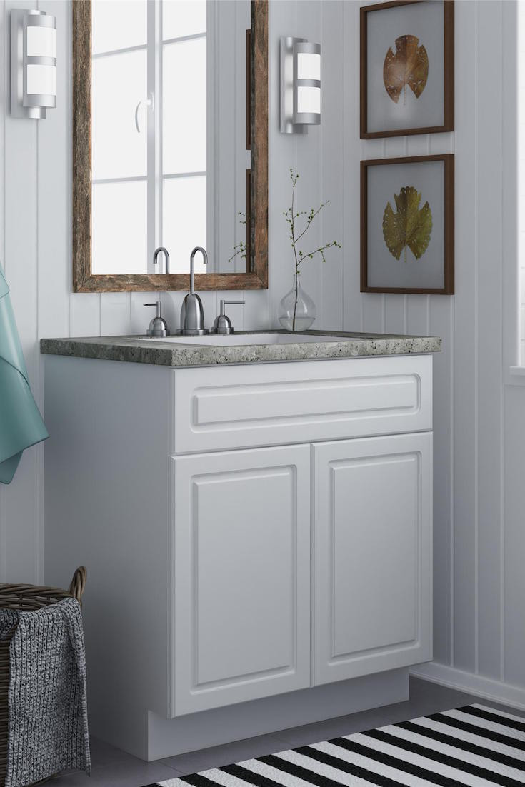 Double Vanity For Small Bathroom
 How to Maximize Your Small Bathroom Vanity Overstock