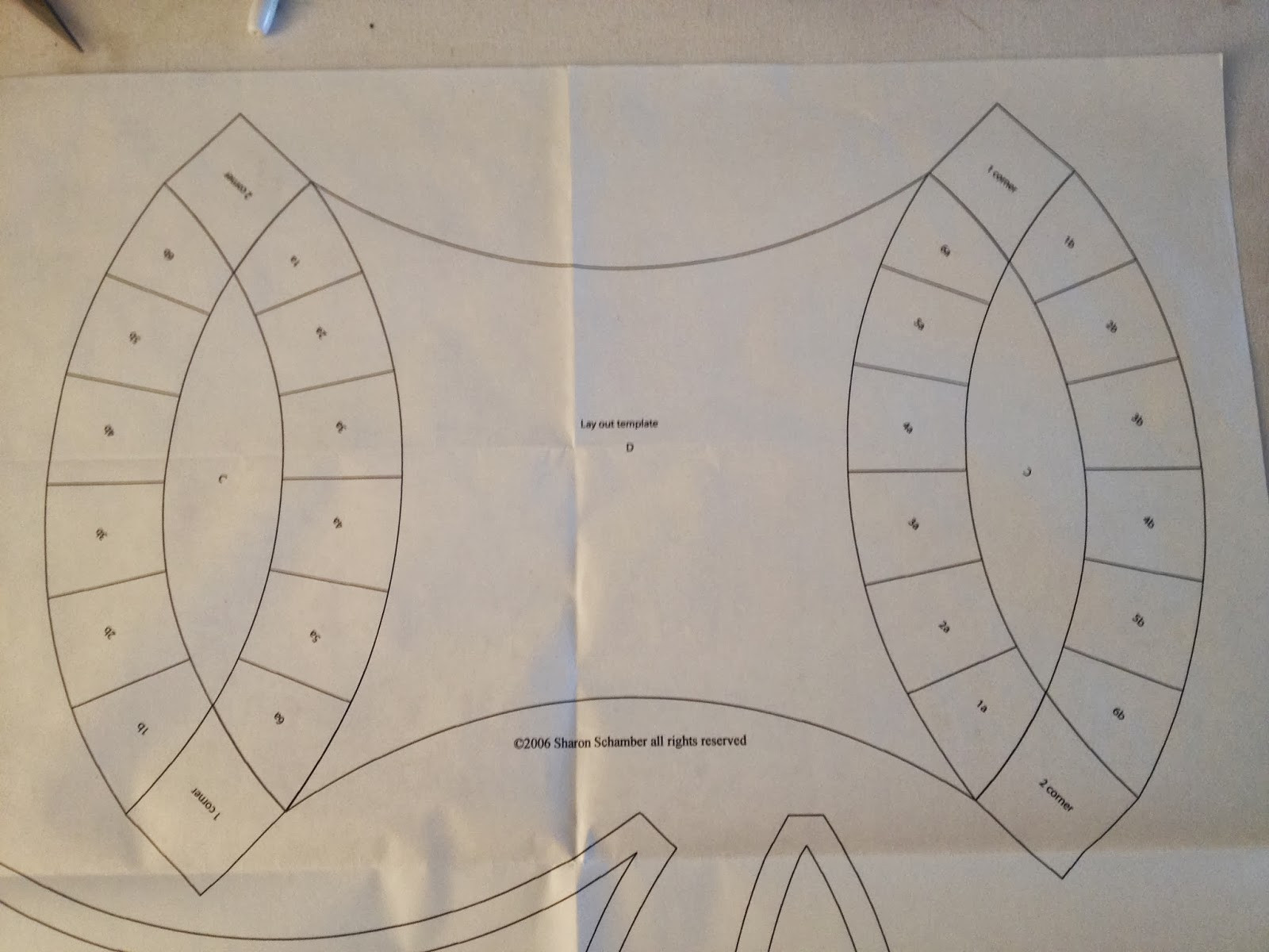 Paper Piecing Free Printable Double Wedding Ring Quilt Pattern Get 