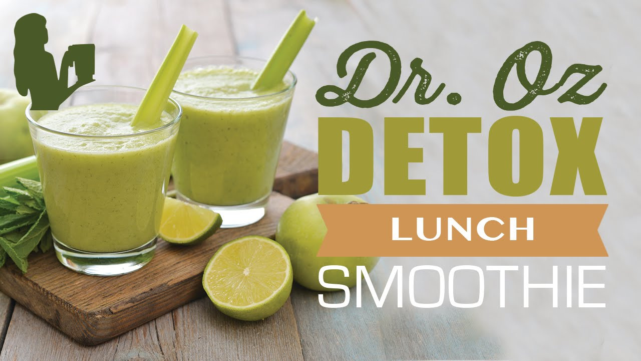 Dr Oz Detox Smoothies
 DR OZ 3 DAY DETOX LUNCH GREEN SMOOTHIE DRINK by The