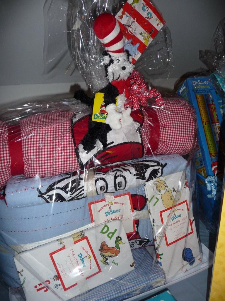 Dr Seuss Baby Gift Ideas
 Dr Seuss t basket for a baby shower Cute baby boy