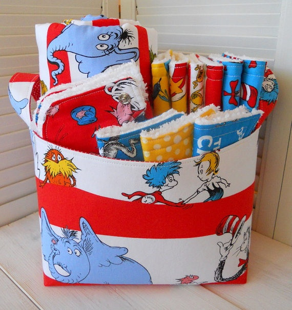 Dr Seuss Baby Gift Ideas
 Such a great idea for baby shower t