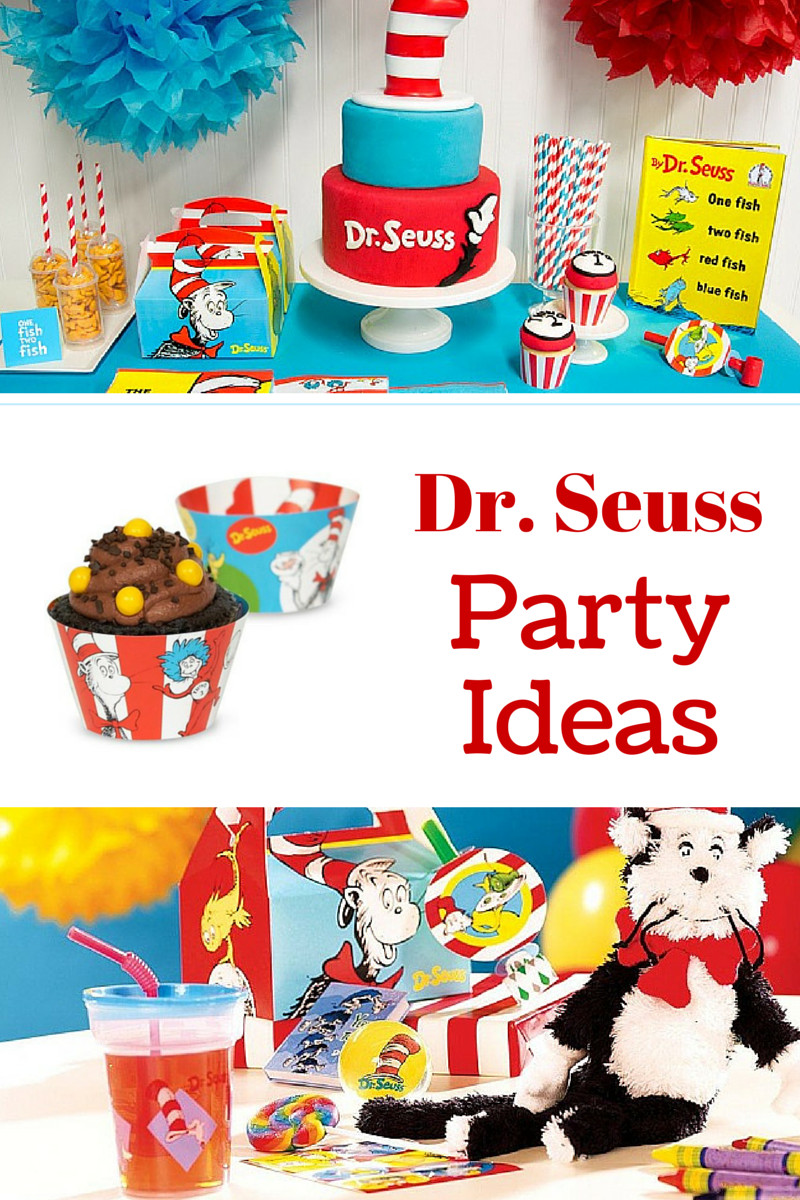 Dr Seuss Birthday Decorations
 A Dr Seuss Party Ideas from Birthday Express