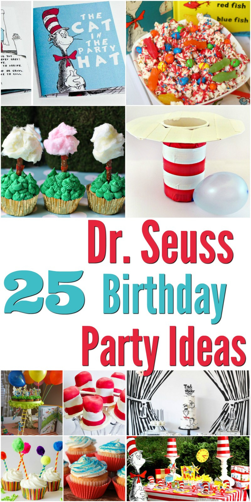 Dr Seuss Birthday Decorations
 25 Dr Seuss Birthday Party Ideas Mrs Kathy King