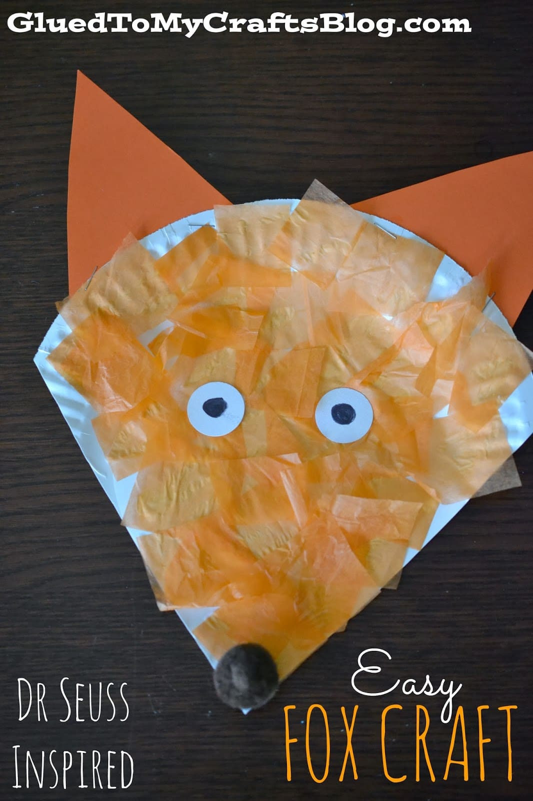 Dr Seuss Craft Ideas For Preschoolers
 Dr Seuss Inspired Easy Fox Kid Craft Glued To My Crafts