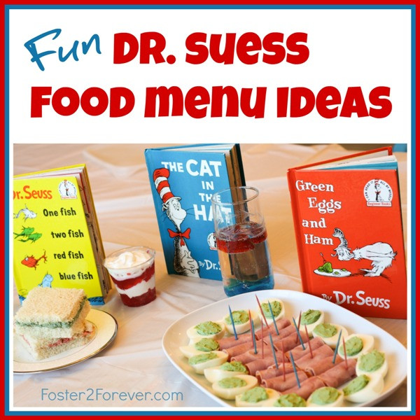 Dr Seuss Party Food Ideas Recipe
 Dr Seuss Food Menu Ideas and Party Snacks