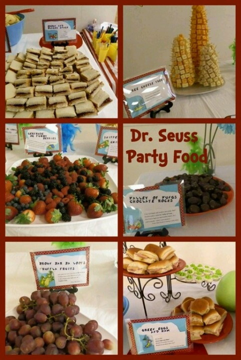 Dr Seuss Party Food Ideas Recipe
 Parties food Dr seuss and Food on Pinterest