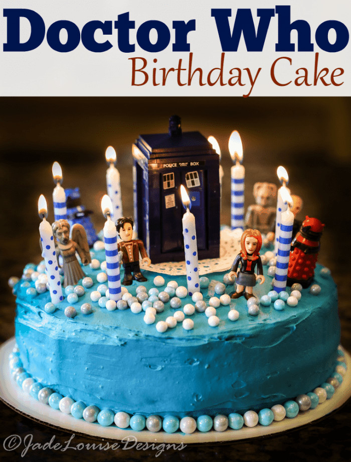 Dr Who Birthday Cake
 Doctor Who Cake Tutorial perfect Birthday Cake Idea