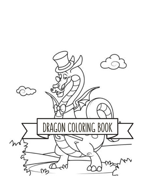 Dragon Gifts For Kids
 Dragon Coloring Book Dragon Lover Gifts for Kids 3 8 9