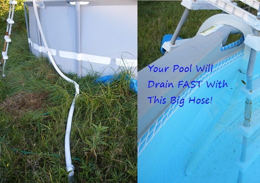Drain Above Ground Pool
 Draining Your Ground Swimming Pool Here is a Quick