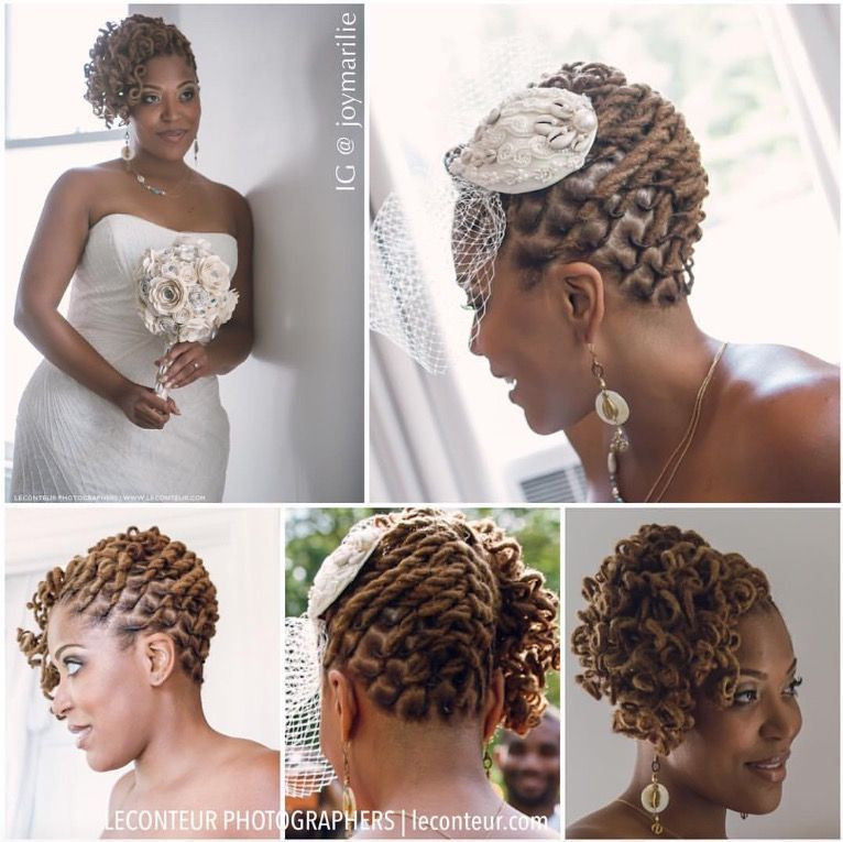 Dread Wedding Hairstyles
 Wedding Hairstyle for locs