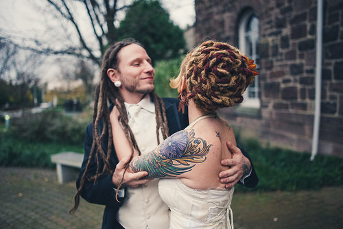 Dread Wedding Hairstyles
 No Reason to “Dread” Planning Your Wedding Hairstyle…or is