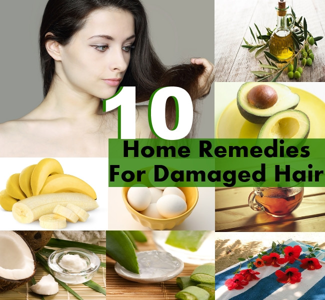 Dry Hair Remedies DIY
 Top 10 Home Reme s For Damaged Hair