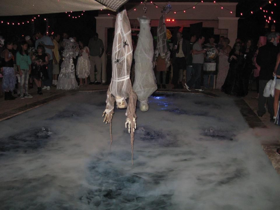 Dry Ice Ideas For Halloween Party
 Dry Ice in pool Halloween Party check out my other