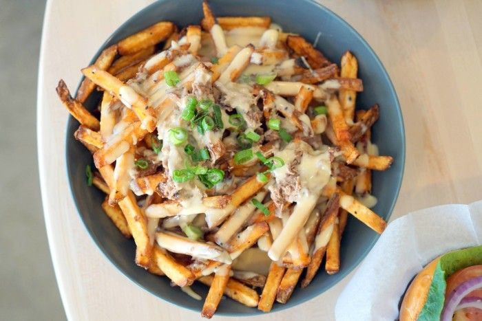 Duck Fat Fries Recipes
 Duck fat fries with shredded duck and cheese