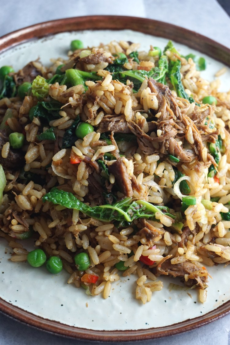 Duck Fried Rice
 Chinese Crispy Duck Fried Rice gluten free Kimi Eats