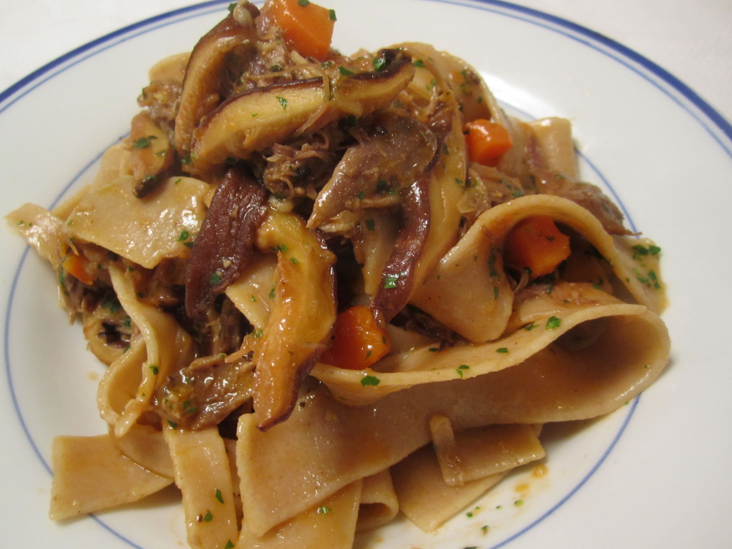 Duck Ragout Recipes
 Whole Wheat Pappardelle with Duck Ragu and Shiitakes