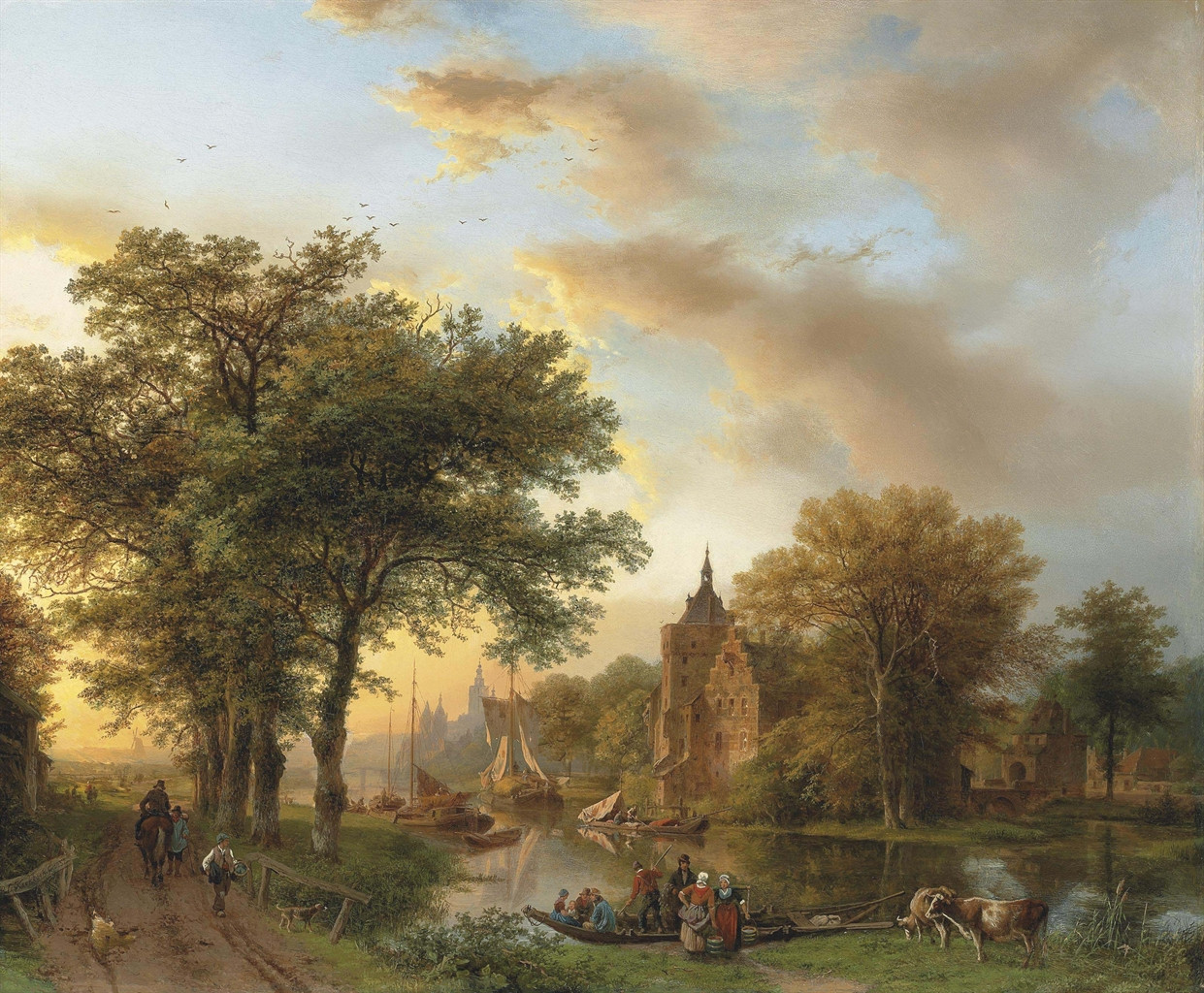 Dutch Landscape Painters
 Barend Cornelis Koekkoek Dutch 1803 1862