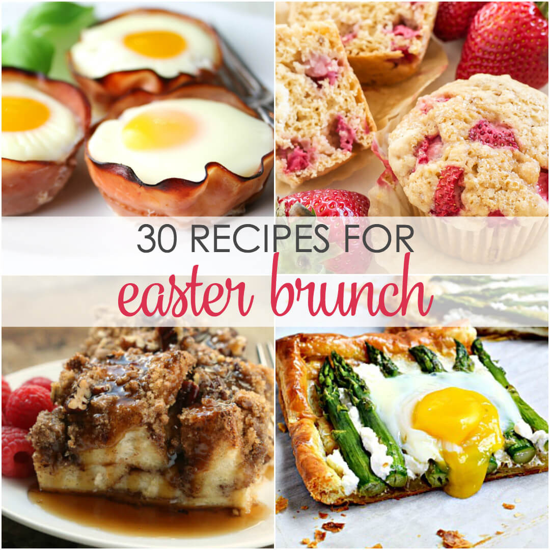 Easter Brunch Ideas For A Crowd
 30 Easter Brunch Recipes