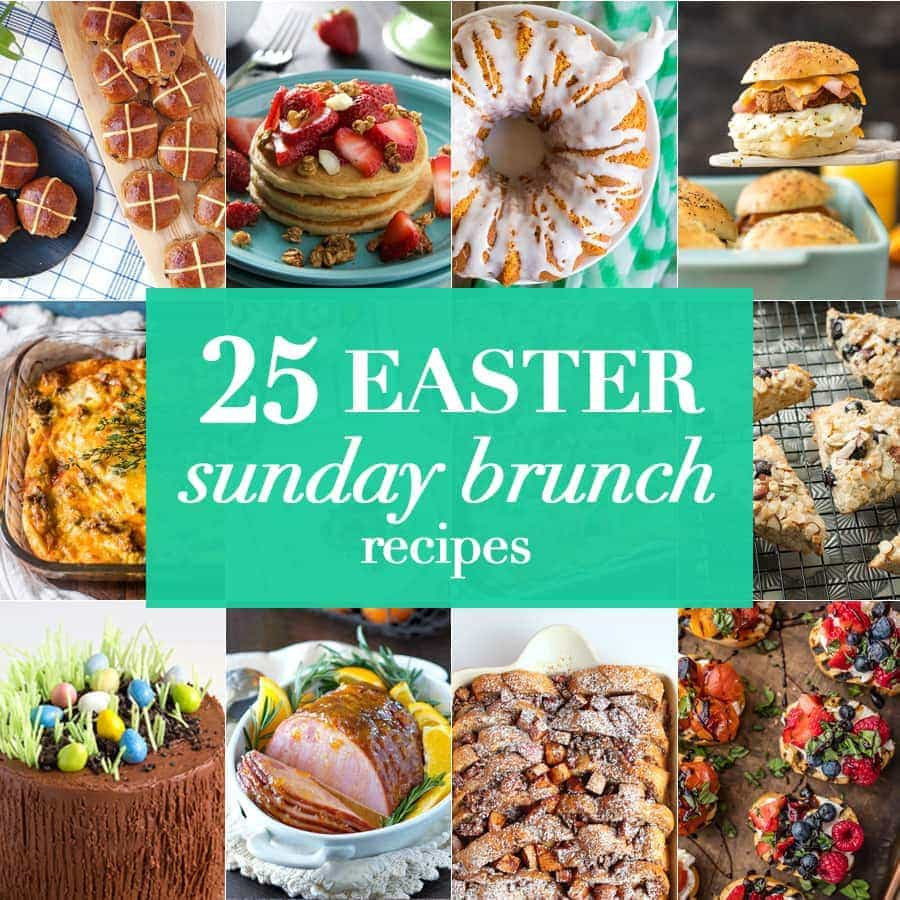 Easter Brunch Ideas For A Crowd
 10 Easter Sunday Brunch Recipes The Cookie Rookie