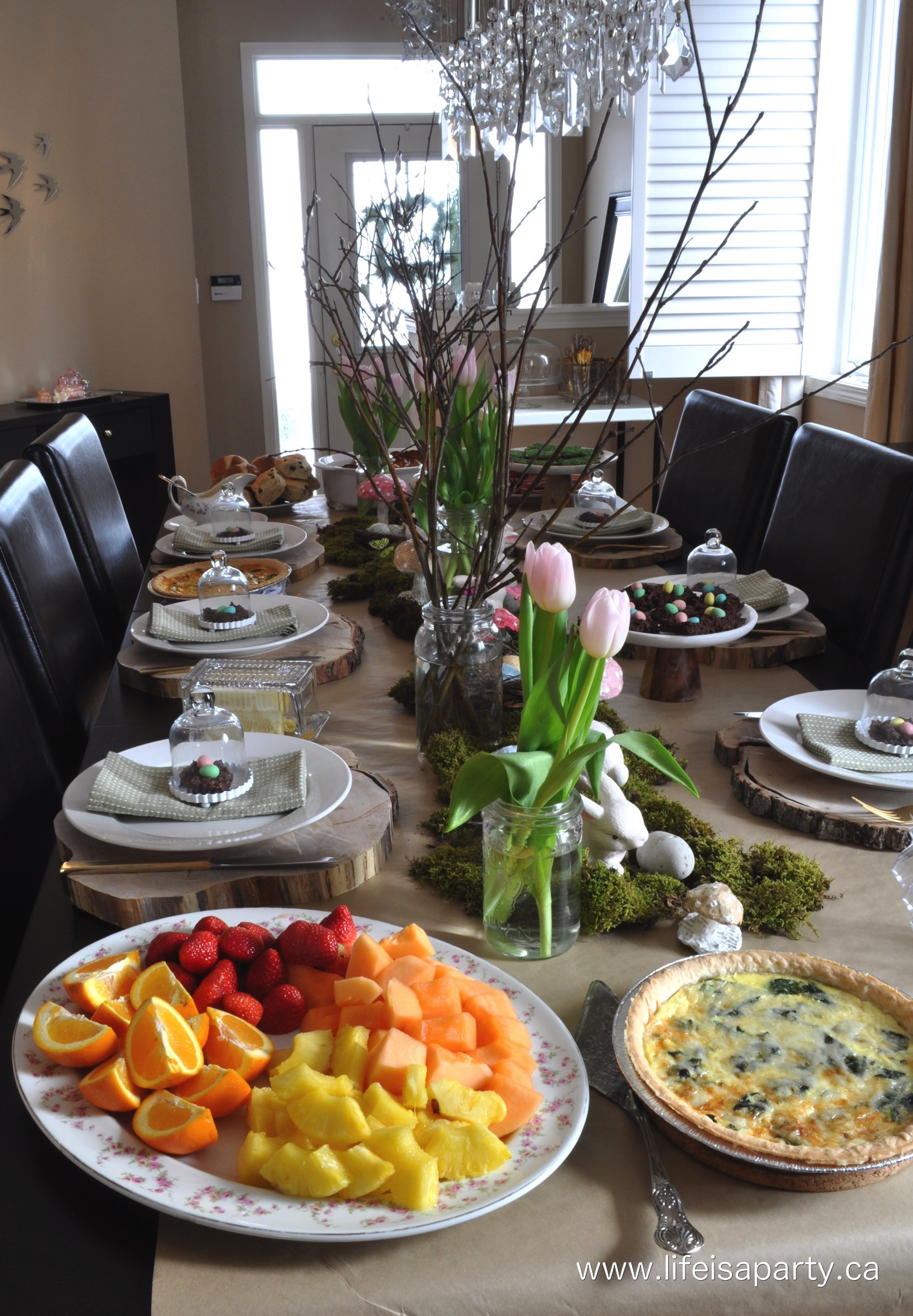 Easter Brunch Ideas For A Crowd
 Spring Woodland Easter Brunch Life is a Party