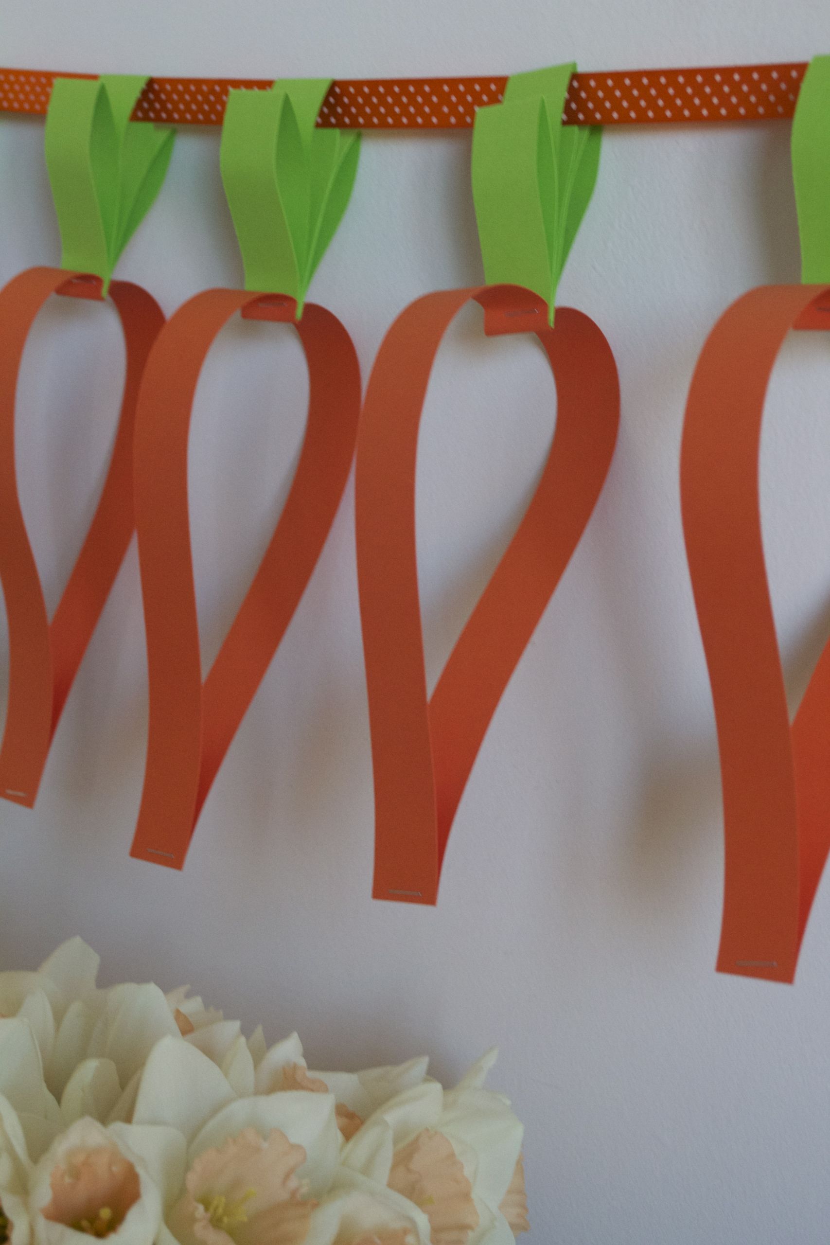 Easter Decoration Ideas For Kids
 Quick & Easy Easter Make for Kids – Carrot Garland