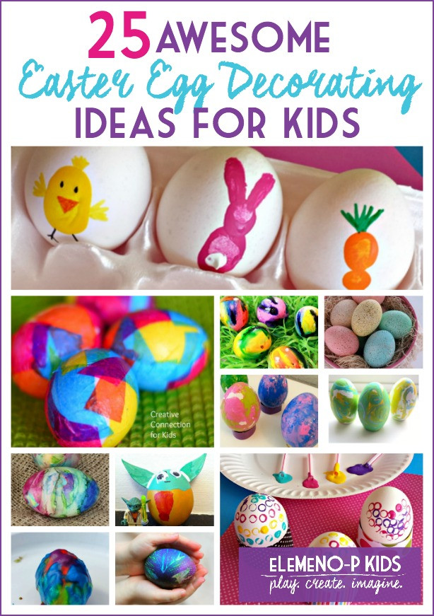Easter Decoration Ideas For Kids
 25 Awesome Easter Egg Decorating Ideas