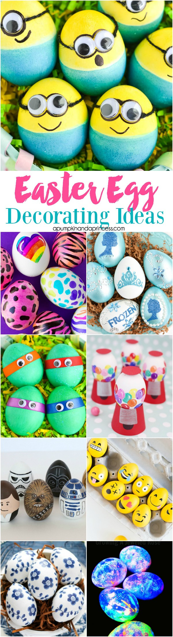 Easter Decoration Ideas For Kids
 30 Easter Egg Decorating Ideas A Pumpkin And A Princess