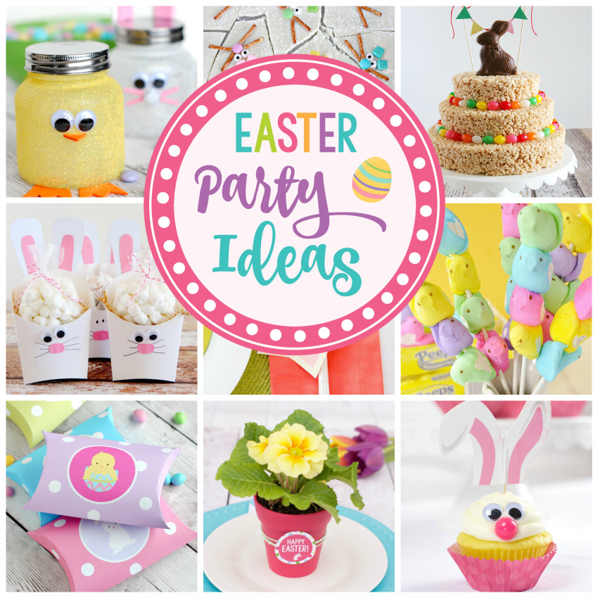 Easter Decoration Ideas For Kids
 25 Fun Easter Party Ideas for Kids – Fun Squared