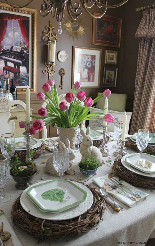 Easter Dinner Ideas 2020
 Top 47 Lovely and Easy to Make Easter Tablescapes