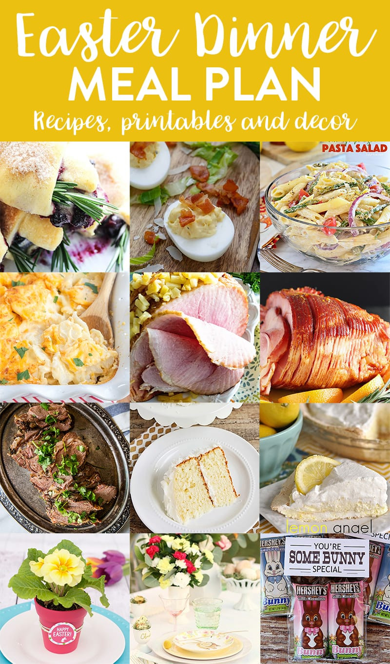 Easter Dinner Ideas
 Easter Dinner Menu and Meal Plan we ve done the work for
