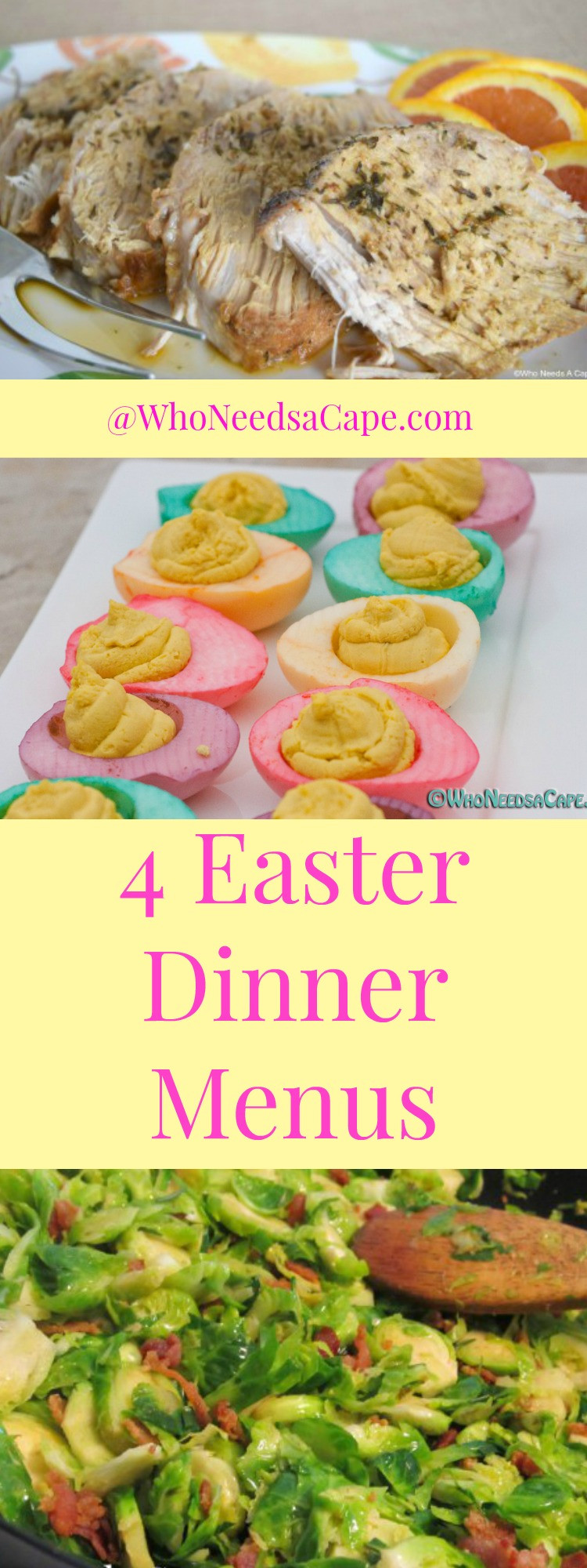Easter Dinner Take Out
 Easter Dinner Menus Who Needs A Cape