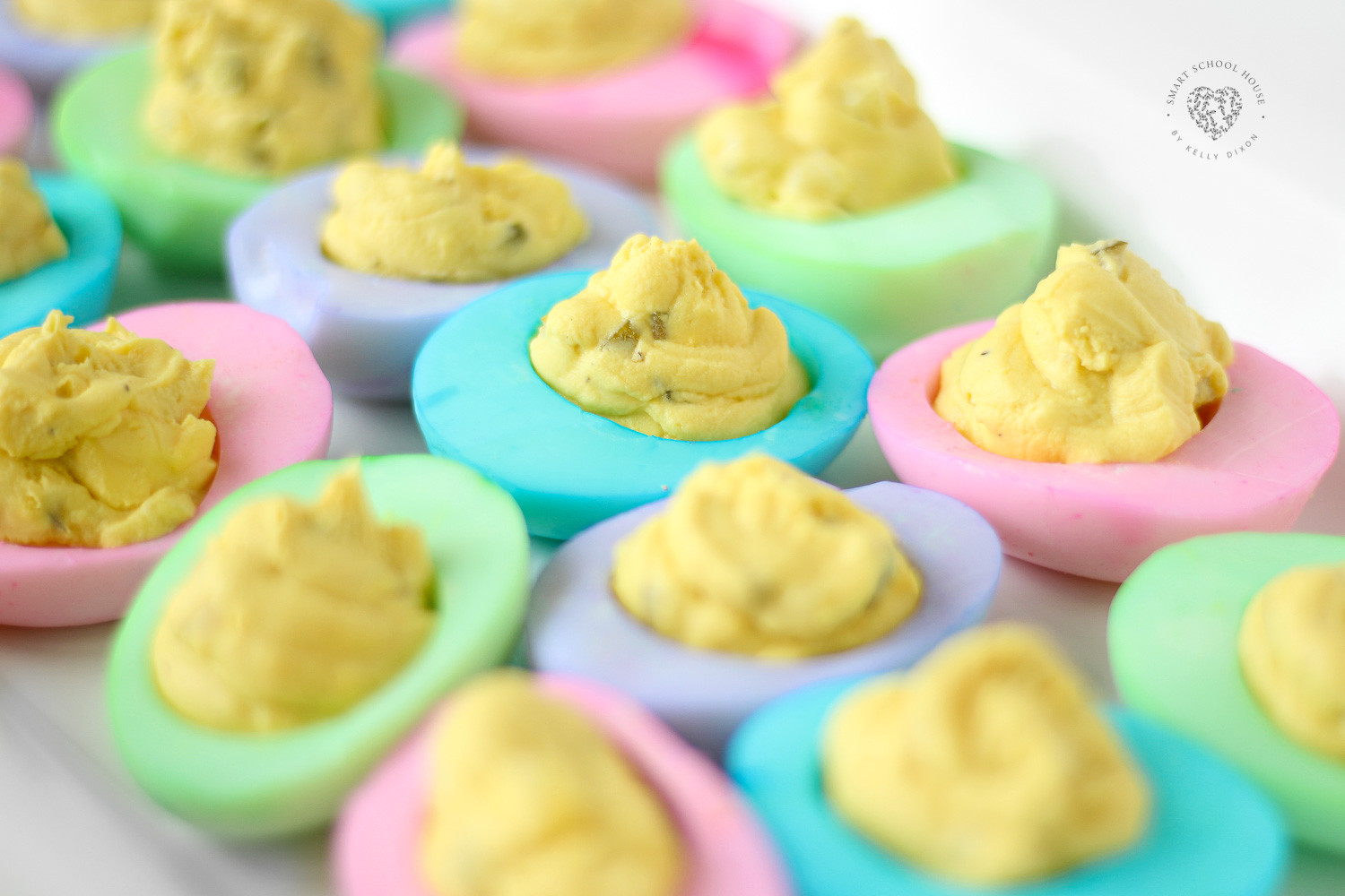 Easter Dyed Deviled Eggs
 How to Make Beautiful Pastel COLORED DEVILED EGGS for Easter