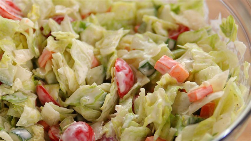 Easter Salad Recipes Food Network
 Mini Chopped Salad with Buttermilk Dressing Recipe