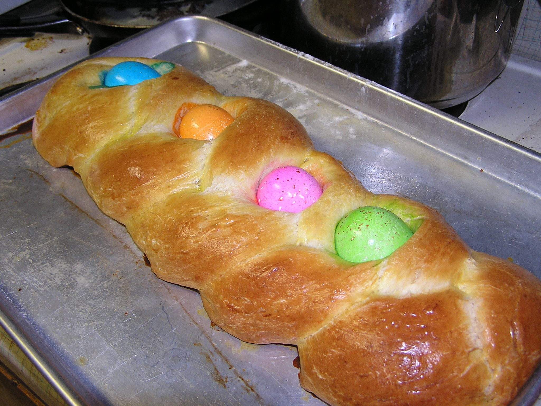 Easter Sweet Bread
 Italian Braided Easter Bread