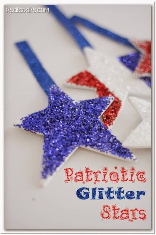 Easy 4th Of July Crafts
 4th of July Crafts Make Patriotic Glitter Stars