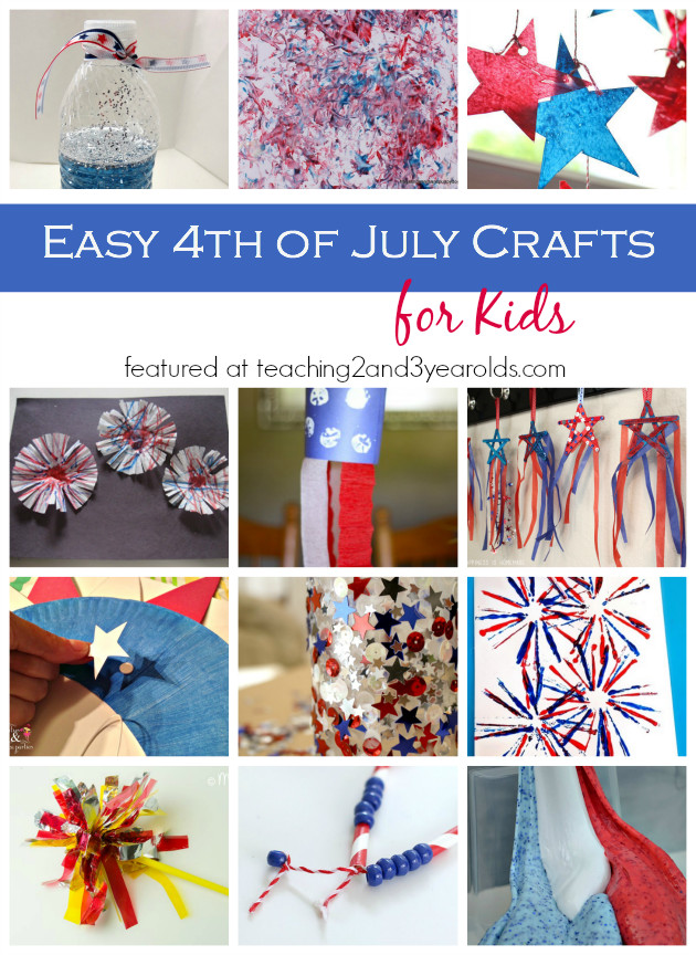Easy 4th Of July Crafts
 Easy 4th of July Crafts for Kids