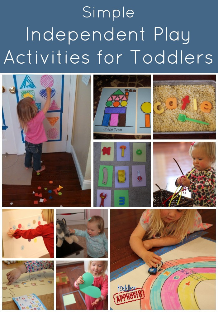 Easy Activities For Preschoolers
 Toddler Approved Simple Independent Play Activities for