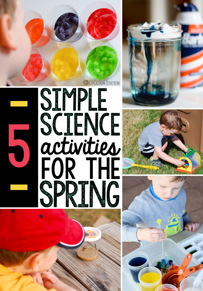 Easy Activities For Preschoolers
 5 Spring science activities The Measured Mom