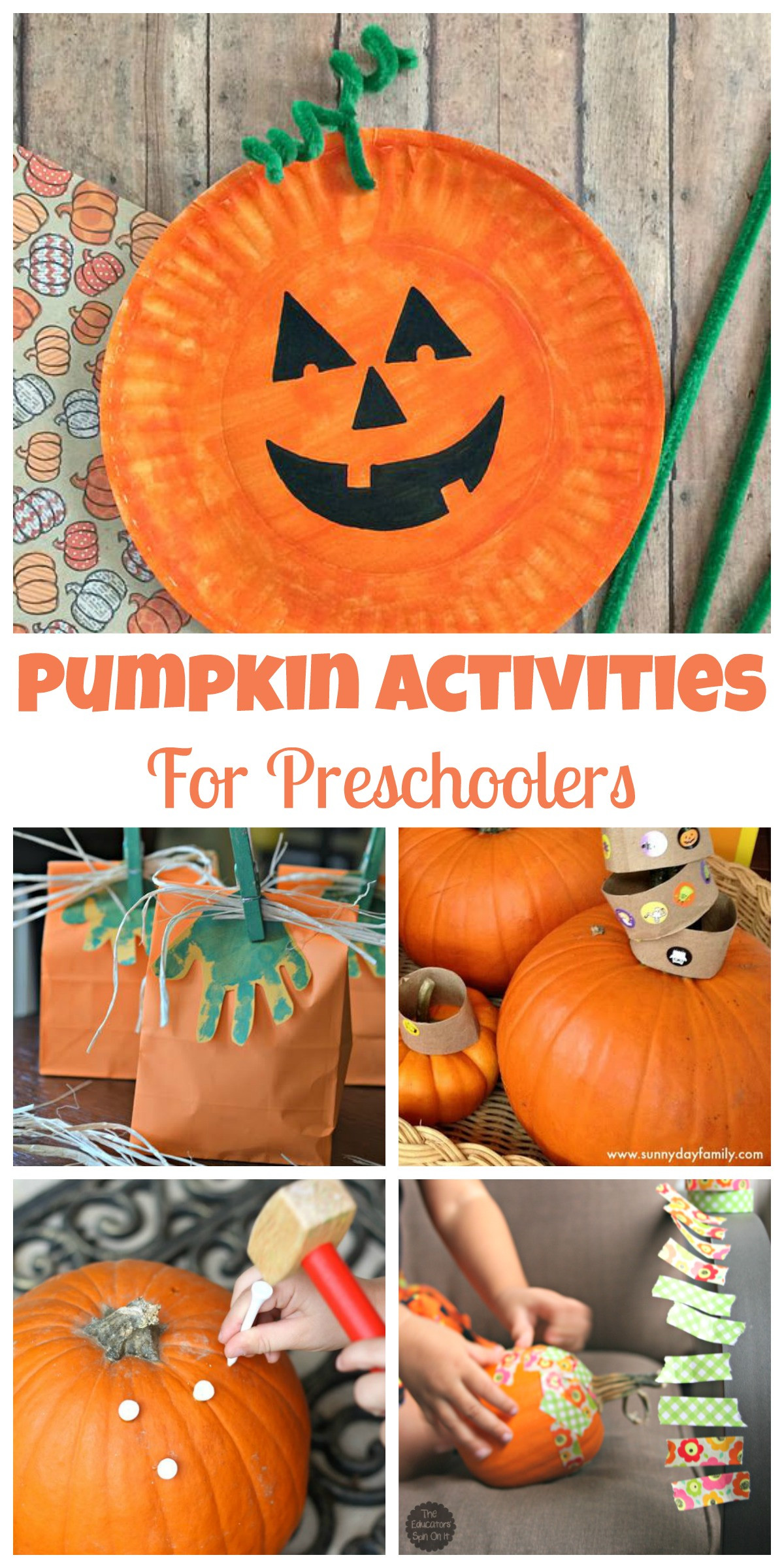 Easy Activities For Preschoolers
 Easy Pumpkin Activities for Preschoolers Happy Home Fairy