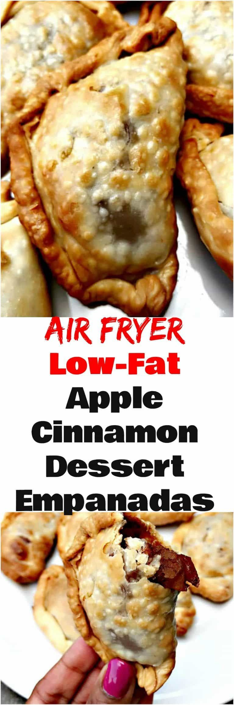 Easy Air Fryer Desserts
 Air Fryer Apple Cinnamon Dessert Empanadas Recipe