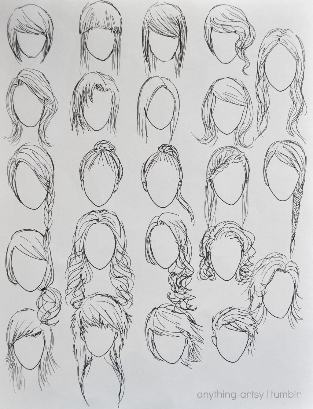 Easy Anime Hairstyles
 Hairstyles for Girls by AnhPho on DeviantArt