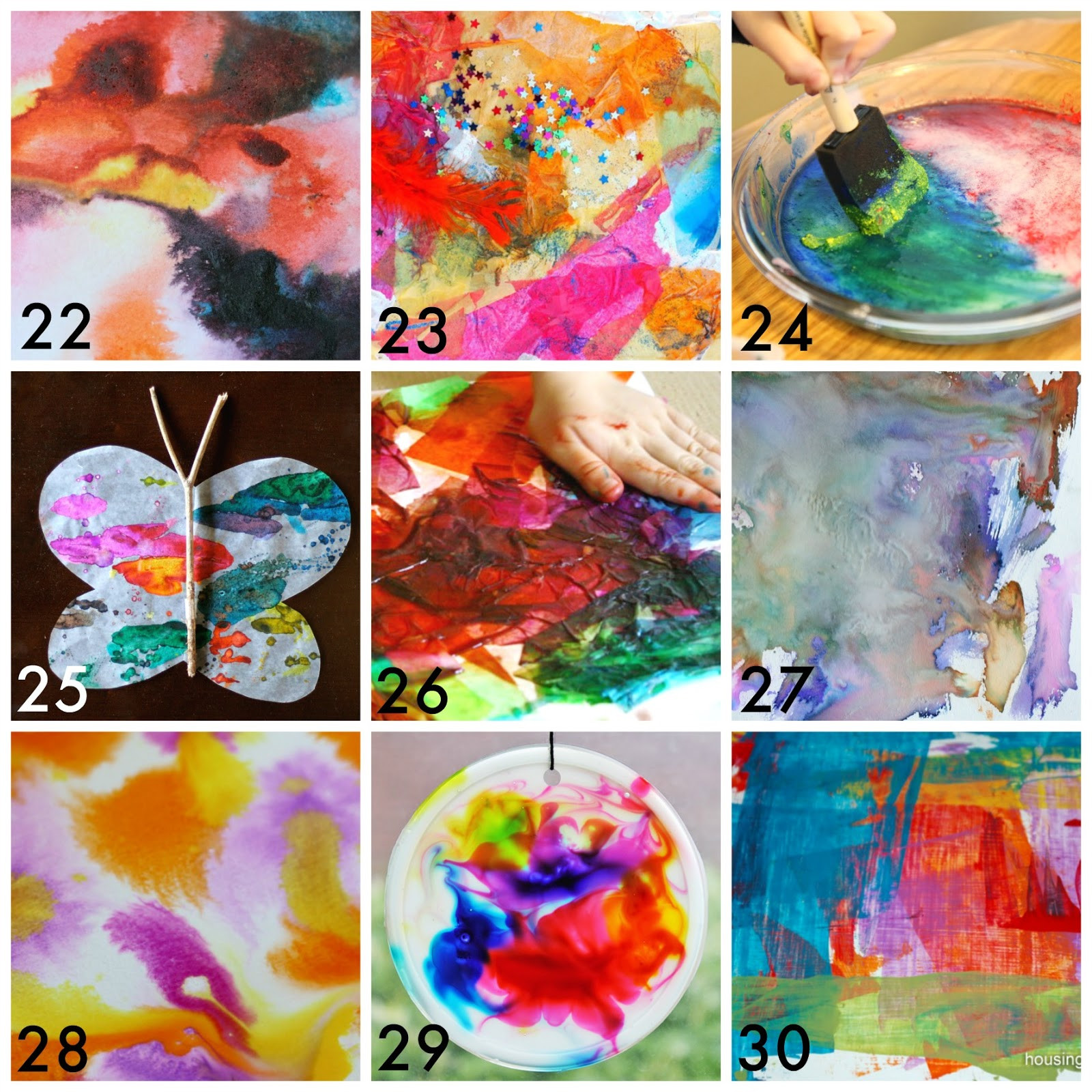 Easy Art Activities Preschoolers
 50 Easy Process Art Activities for Kids