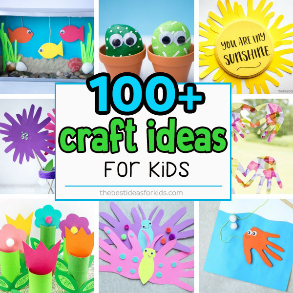 Easy Arts And Crafts For Toddlers
 100 Easy Craft Ideas for Kids The Best Ideas for Kids