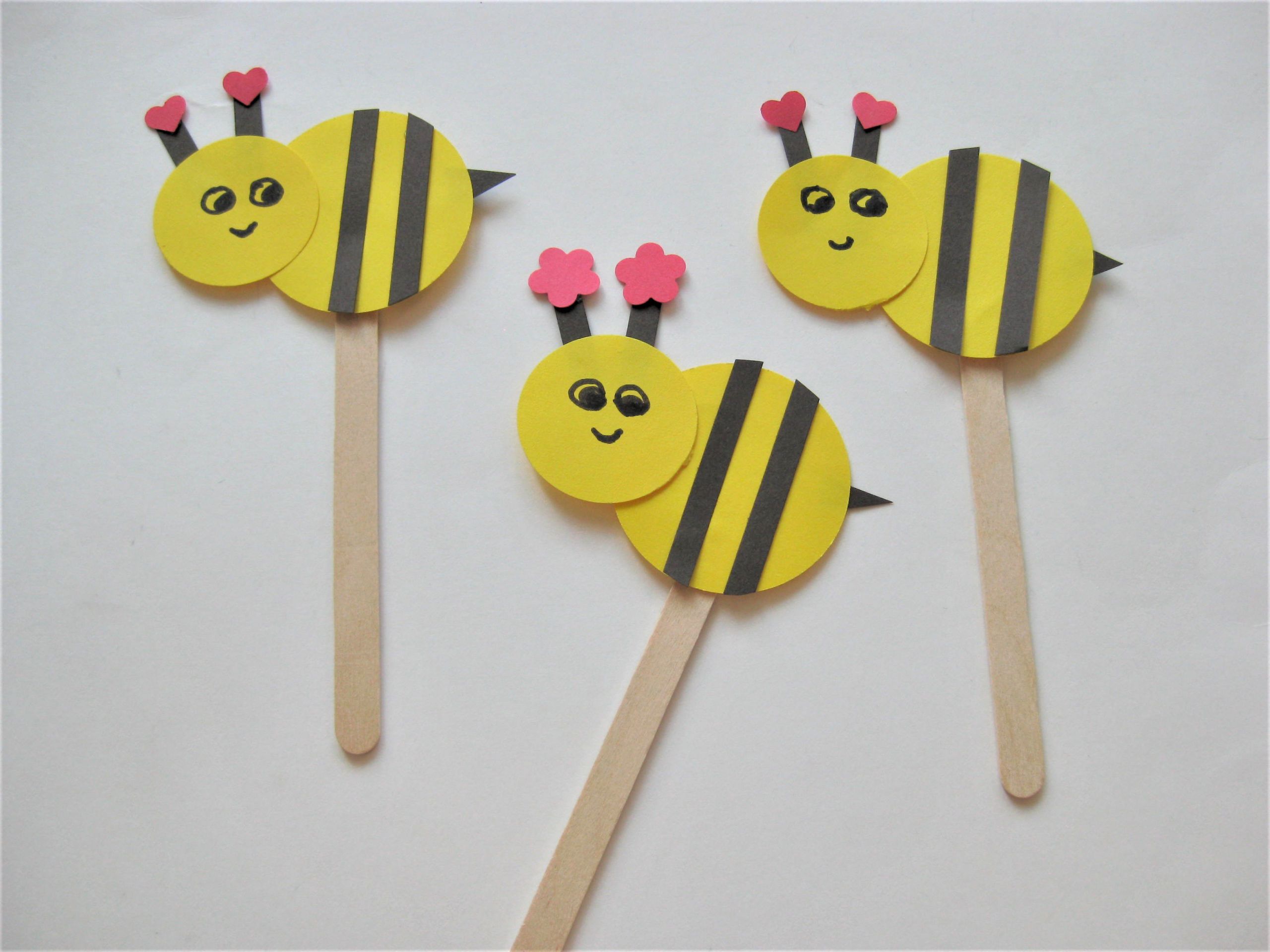Easy Arts And Crafts For Toddlers
 Bee Craft for Kids