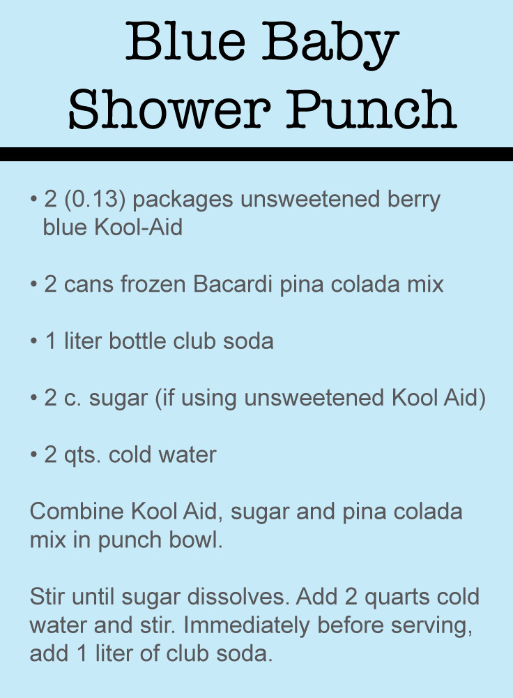 Easy Baby Shower Punch Recipes
 The Best Baby Shower Punch Recipes